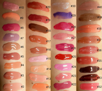 Vente en gros, stock disponible, faible MOQ, maquillage, marque privée, rouge à lèvres brillant et mat, végétalien, soin des lèvres, gloss