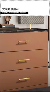 Stainless steel handles for furniture cabinets dressing tables <b>drawers</b> wardrobes - Product Image 2