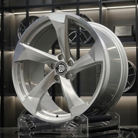Jantes GUDE Wufu sur mesure à bords coupés avec design concave profond, 19, 20, 21, 22 pouces pour Audi RS4 RS5 RS6 Q7 Q8, Volkswagen Tiguan