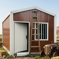 Casa Prefabricada Económica de Estilo Rústico para Granja, con Alta Capacidad de Carga