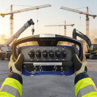Vente directe usine – Télécommande de grue à joystick hydraulique à 6 leviers, contrôle proportionnel haute sensibilité