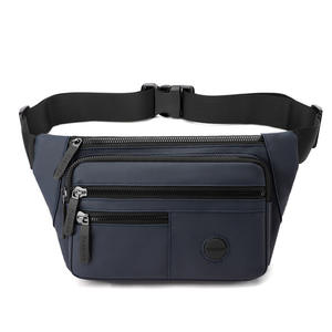 Bolsa de Cintura para Hombre, Negra, Gran Capacidad, Multicapa, para Uso Diario, Primavera 2025 - Product Image 2