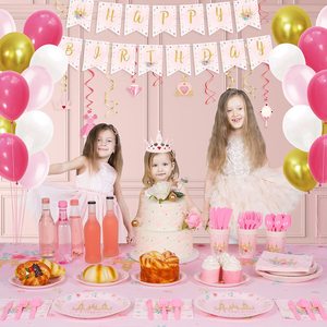 <span class=keywords><strong>Décoration</strong></span> de fête d'<span class=keywords><strong>anniversaire</strong></span> sur le thème de la <span class=keywords><strong>princesse</strong></span> <span class=keywords><strong>pas</strong></span> chère, fournitures de fête pour filles, gobelets en papier, assiettes, vaisselle, <span class=keywords><strong>décoration</strong></span> de fête de <span class=keywords><strong>princesse</strong></span> - Product Image 5