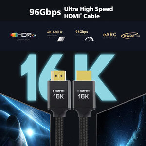 <span class=keywords><strong>สาย</strong></span> HDMI 16K ความละเอียด96Gbps, <span class=keywords><strong>สาย</strong></span>2.2ความละเอียดสูงความละเอียด16K <span class=keywords><strong>240Hz</strong></span> - Product Image 6