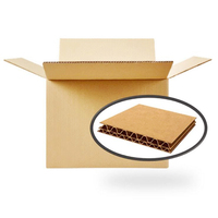 Cajas de Cartón Corrugado Kraft Ecológicas Personalizadas para Envíos, Reciclables, Disponibles en Stock, para Comercio Electrónico, Minoristas y Pequeñas Empresas