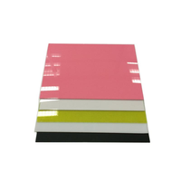 Feuille de polyméthacrylate coulé opaque 3-30 mm pour la conception intérieure, panneau publicitaire, feuilles de plastique colorées, marque OLIDA, 1220x2440 mm