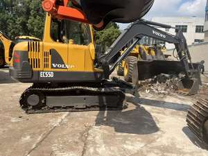 Excavadora de cadenas Volvo EC55D usada, modelo 2021, motor Volvo de 55 kW, 5 toneladas, cucharón de 0.32 m, bomba Kawasaki, buen estado, poca horas de trabajo. - Product Image 5