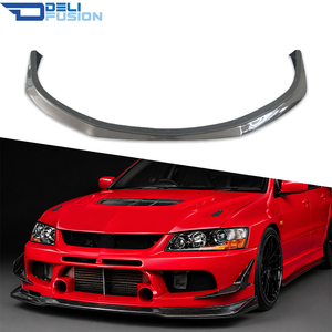 ลิ้นกันชนหน้าสไตล์ V2 สำหรับมิตซูบิชิ อีโวลูชั่น EVO7 8 9 CT9A VRS09 ปี 2001-2007 - Product Image 1