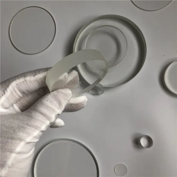 Round Glass Round Transparent Toughened Borosilicate Glass Plate Disc/ Disk For Heat Observation Telescope Mirror Window