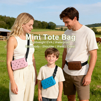 Sac banane EVA coloré tendance 2026 de haute qualité, sac de poitrine bandoulière pour sorties en famille, cadeau pour enfants, sacs fourre-tout pour hommes