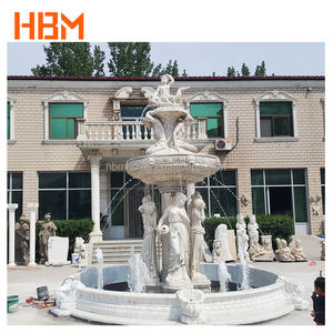 天然花园石雕喷泉别墅欧式水上景观装饰 - Product Image 5