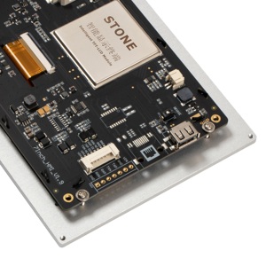 Module d'affichage LCD TFT intelligent STONE de 7 pouces avec logiciel GUI gratuit + port UART + processeur A8 pour projet ESP32 - Product Image 3