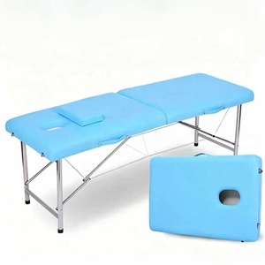 Double beam reinforced massage <b>bed</b>, beauty salon specific beauty <b>bed</b>, <b>portable</b> handheld perforated home massage <b>bed</b> - Product Image 3