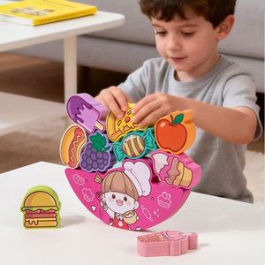 Vente en gros directe d'usine - Ensemble de blocs éducatifs en bois pour bébés de 0 à 24 mois - Développement des compétences pratiques - Reconnaissance des couleurs - Product Image 3
