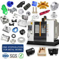 Pièces en aluminium anodisé coloré, pièces en acier inoxydable, services de fabrication CNC sur mesure, pièces usinées CNC, OEM ODM