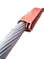 Funda Aislante de PE de Alta Tensión para Cable de Cobre Desnudo de 3 Hilos para Uso Aéreo, Tamaño Personalizable, Accesorios para Cables de Alimentación de 220V