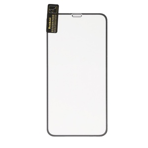โทรศัพท์มือถือสำหรับ iPhone <span class=keywords><strong>XS</strong></span> <span class=keywords><strong>MAX</strong></span> กระจกนิรภัยป้องกันหน้า<span class=keywords><strong>จอ</strong></span>การพิมพ์แบบเต็มหน้าจอโดยไม่มีแพคเกจ - Product Image 1
