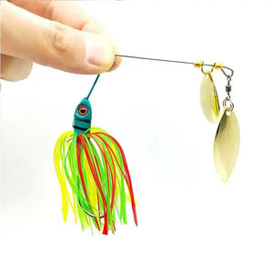 TAKEDO JGL04 16G Plantilla Personalizada Compuesto Japonés Tipo Pez Lentejuelas Luya Baitmoon Cebo Falso Gancho de Plomo Barba Antigua - Product Image 2