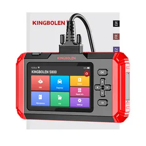 Kingbolen Hot S800 Bốn Hệ Thống Xe Công Cụ Chẩn Đoán OBD2 Máy Quét Tự Động Vin Xe Phân Tích Mã Reader Đời Miễn Phí