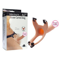 Gode en silicone souple avec sangle de ceinture Homme Gay Wearable Underwear Hollow Strap on Lesbian Fantasy Sex Toys Godes réalistes