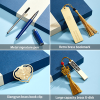 Coffret Cadeau d'Affaires OEM Premium avec Stylo Métallique, Carnet A5 Épais, Stylo Promotionnel d'Entreprise, Ensemble Cadeau Carnet et Gobelet
