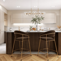 Fabricant direct d'usine, bois massif, contreplaqué, panneaux de particules, MDF, lave-linge, four, réfrigérateur encastré, armoire de cuisine sur mesure