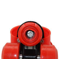 Patins à roulettes d'extérieur à quatre roues - Matériel PVC durable de haute qualité, taille réglable