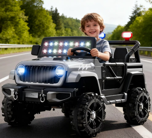 <span class=keywords><strong>Quad</strong></span> électrique pour enfants unisexe 12 volts, voiture à pédales sportive 4x4 à 4 roues avec télécommande parentale, jouet en plastique alimenté par batterie - Product Image 1