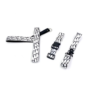 Colliers pour chiens <span class=keywords><strong>en</strong></span> nylon personnalisés avec fleurs pour bouledogues français, schnaauzers, corgis, accessoires pour animaux de compagnie pour chiens de taille moyenne et petite - Product Image 1