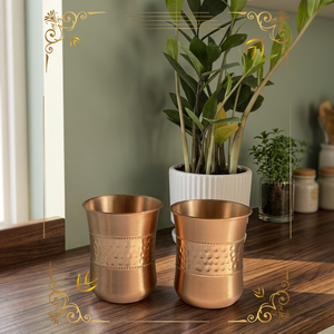 Vaso de Cobre Martillado Curvo de Lujo - Antiderrames, Reutilizable, Gran Capacidad, Portátil, Acabado Mate, Superventas, Regalo de Boda - Product Image 3