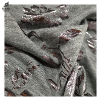 Kaus Spandeks Rayon Viscose Pria, Kain Cetak Foil Baju Jersey Pria