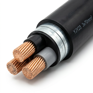 Câble d'alimentation blindé PrimePro YJY23 1.8/3kV 2/3C en cuivre sans oxygène, isolation XLPE, blindage en ruban d'acier, durée de vie de plus de 30 ans - Product Image 2