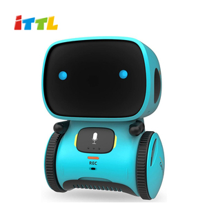 <span class=keywords><strong>Robot</strong></span> <span class=keywords><strong>interattivo</strong></span> intelligente giocattolo elettrico per bambini dialogo vocale sensibile al tocco di educazione precoce - Product Image 2