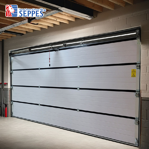 <span class=keywords><strong>Puerta</strong></span> de Garaje <span class=keywords><strong>Seccional</strong></span> para Espacios de Estacionamiento Domésticos que Ahorra Espacio en el Techo - Product Image 4