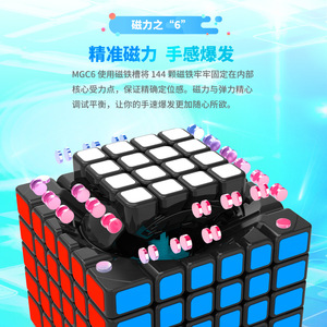Cubo de Rubik Magnético Mgc 6x6, Speedcube Profesional para Competiciones - Product Image 3