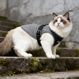 Chalecos Ajustables para Gatos, Chaleco Acolchado y Elegante para Gatos, Arnés Táctico para Gatos a Prueba de Escape para Pasear - Product Image 2