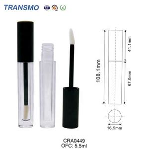 Tube applicateur de brillant à lèvres PCR, tube de fond de teint à marque privée 5,5 ml, tube vide PCR pour brillant à lèvres avec pinceau OEM - Product Image 3