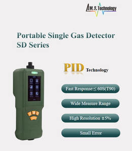 Detector de Gas Portátil de un Solo Gas con Pantalla y Sensor PID de Alta Sensibilidad con Bomba de Succión - Product Image 3
