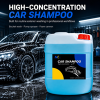 Shampooing auto haute concentration 25L – Détergent de lavage automobile en vrac pour nettoyage extérieur professionnel