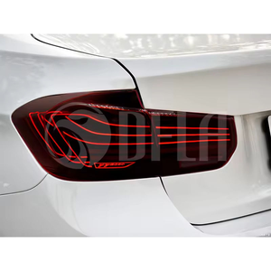GUGO pour BMW Série 3 F30 F35 2013-2018 – Ensemble de <span class=keywords><strong>feux</strong></span> arrière LED RGB style CSL avec <span class=keywords><strong>feux</strong></span> de freinage, clignotants et <span class=keywords><strong>feux</strong></span> de recul - Product Image 1