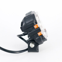 Les lumières carrées lumineuses superbes de travail de 3.3 pouces LED avec l'OS-2016 ébrèchent le faisceau d'inondation de tache de 20W 1300LM avec l'ambre DRL12V 24V ont mené des lumières de cosse