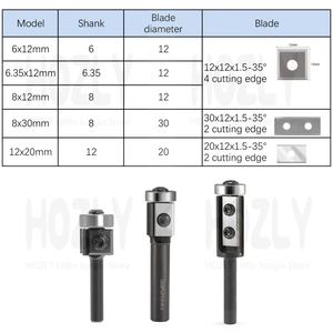 HOZLY, 8 мм, фреза для фрезерного станка - Product Image 6