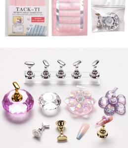 Nouvelles tendances support de travail d'affichage de pointe d'<span class=keywords><strong>ongle</strong></span> magnétique 5 pièces/ensemble presse sur le porte-outil de pratique d'art d'<span class=keywords><strong>ongle</strong></span> fournitures d'<span class=keywords><strong>ongle</strong></span> magnétique - Product Image 5