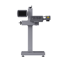 20w 30w Schnelles Ablaufdatum Chargen codier maschine Faser Online Flying Laser Jet Drucker für Metall dose