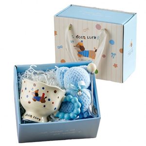Wholesale Cute Ceramic Coffee <b>Mug</b> Gift Set for Custom Logo Corporate Gift Christmas & New Year Themed with Personalized Gift Box - Product Image 1