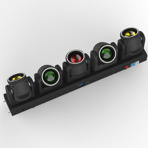 Đèn Moving Head Mini <span class=keywords><strong>Tornado</strong></span> 5x80W RGBW mới năm <span class=keywords><strong>2025</strong></span> với vòng LED, hiệu ứng xoáy, dành cho quán bar, vũ trường - Product Image 1