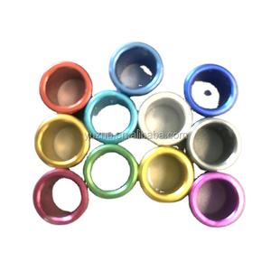 Blanco Rode Rechte Aluminium Ring Vogel Ring Ringduif Met Binnendiameter 8Mm En Hoogte 8Mm Papegaai Tags Duif Identiy - Product Image 4