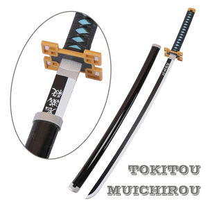 Venta al por mayor Anime Demon Slayer <span class=keywords><strong>Kaigaku</strong></span> Muichirou Sanemi Shinobu bambú samurái juguete espada Kidults juegos de rol para accesorios de Cosplay - Product Image 2