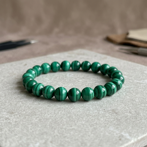 Pulsera Elástica de Piedras Preciosas Auténticas al por Mayor, Pulsera de Cristal Tallado con Diseño de Amor para Hombres y Mujeres, Joyería Curativa, Regalo - Product Image 2