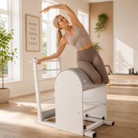 Vente directe usine : Équipement de Pilates en bois de chêne, modèle Ladder Barrel, pour exercices d'équilibre en studio de Pilates et machine Reformer